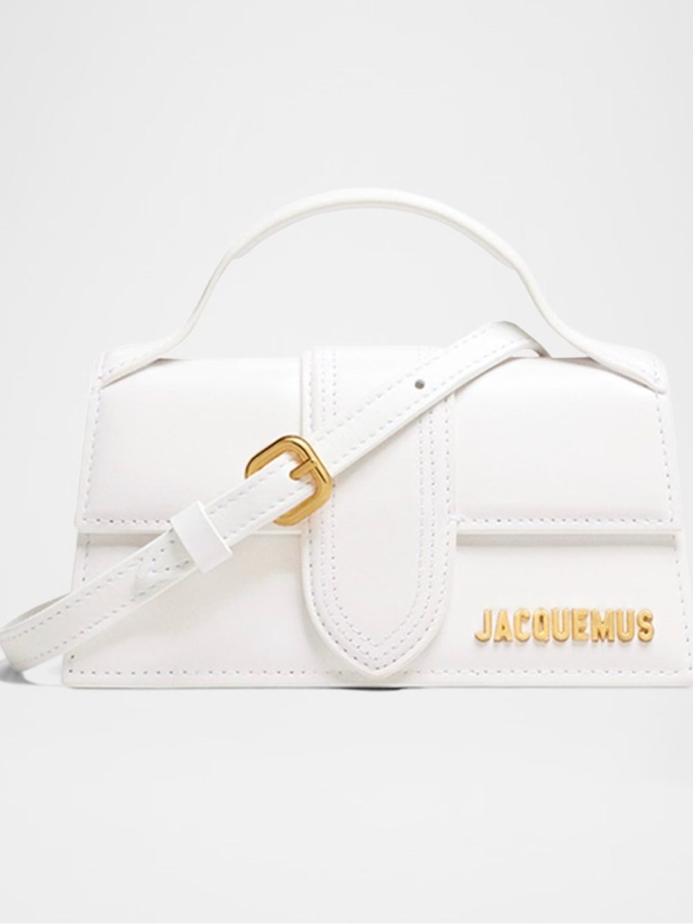 Jacquemus Le Bambino Leather Satchel Bag
